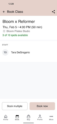 Bloom Pilates Studio LI ekran görüntüsü