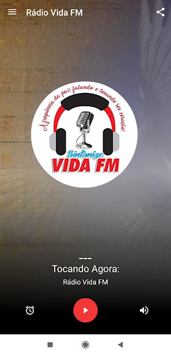 Android application Rádio Vida FM screenshort