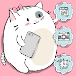 Cover Image of 下载 Cute Cat Launcher 1.5 APK