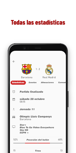 Liga Fútbol España Screenshot 2 - AppWisp.com