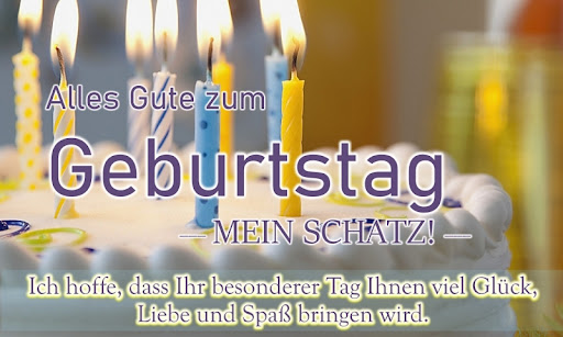 German Birthday Wishes SMS Screen 2