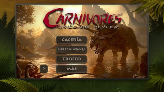 Carnivores: Dinosaur Hunter HD APK MOD 1