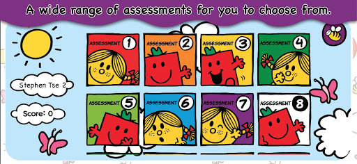 Learn with Mr Men Screen 2