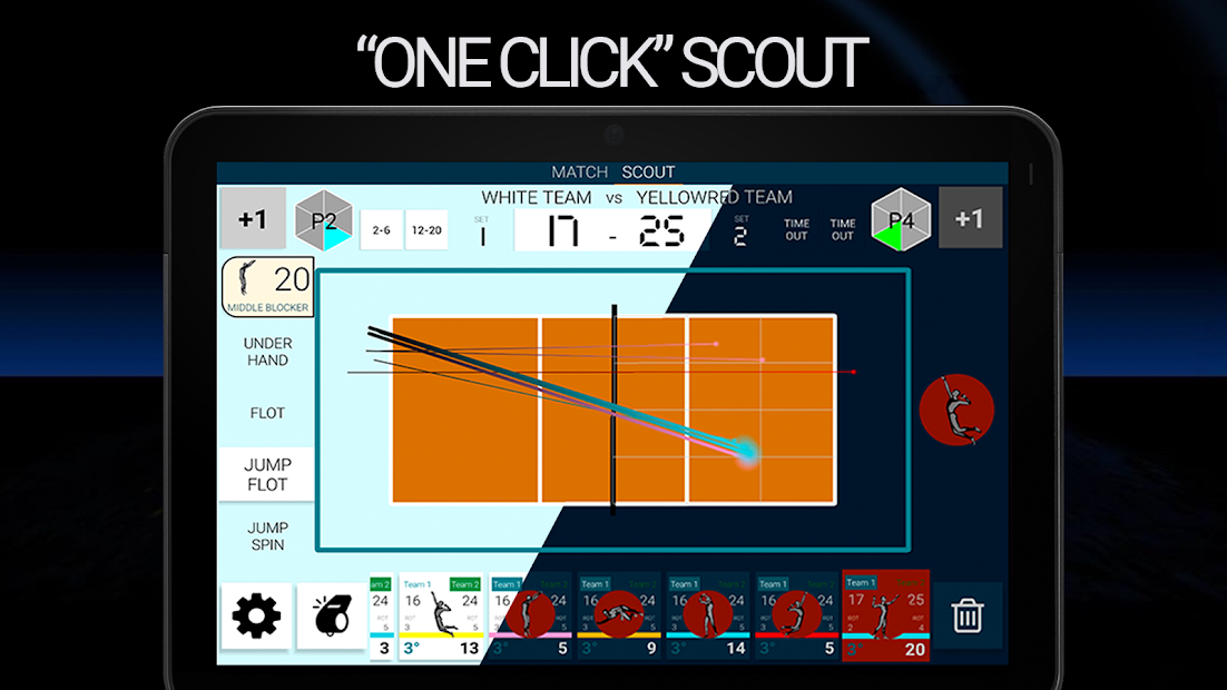 Screenshot 21 NS Volley Scout PRO android