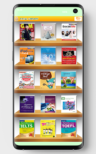 Android application Phuruawitt Library screenshort