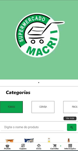 Android application Supermercado Macri screenshort