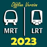 Singapore MRT LRT Map 2023 icon