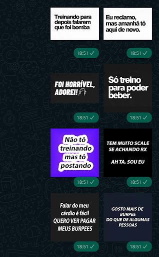 Figurinhas de Crossfit Screen 2