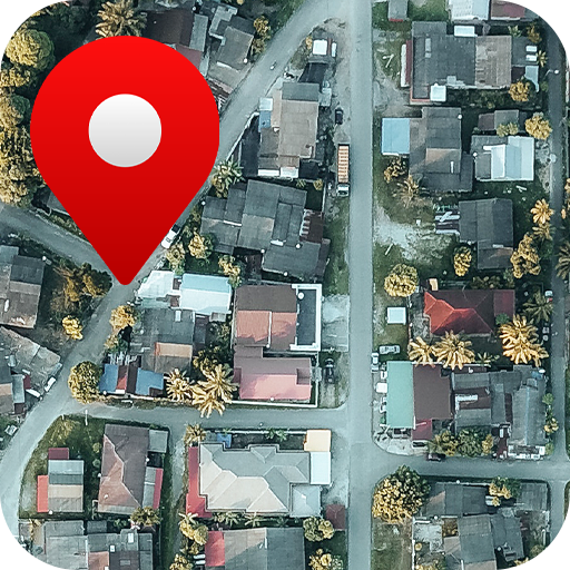 GPS Satellite & Location Map