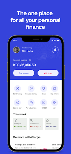 Android application Gladys screenshort