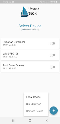 Upwind IoT Screen 3