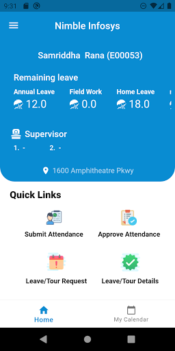 Nimble HRM Screen 3