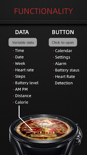 Wealth Loves Me For Wear OS Screen 2