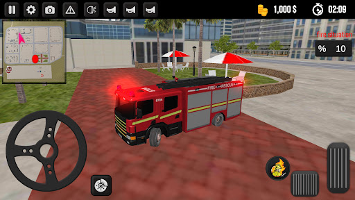 Fire Truck Simulator - Simulation - games