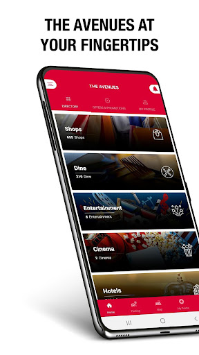 Android application The Avenues screenshort