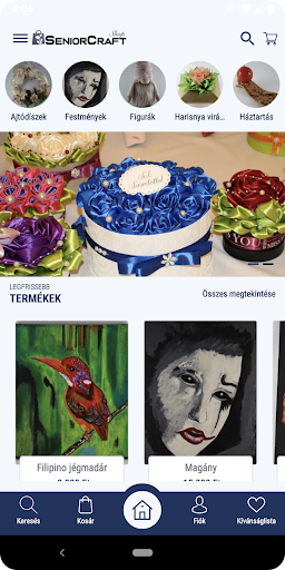 Android application SeniorCraftShop screenshort