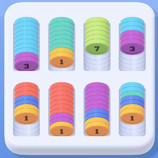 Crazy Coin Sort logo