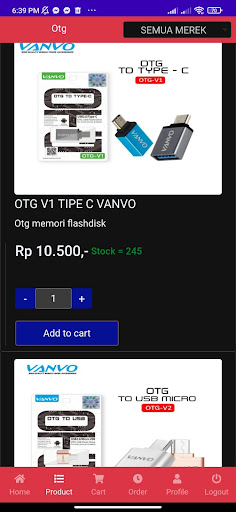 Priority Acc Order Online Screen 3