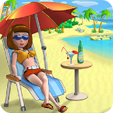 Waitress on Beach icon