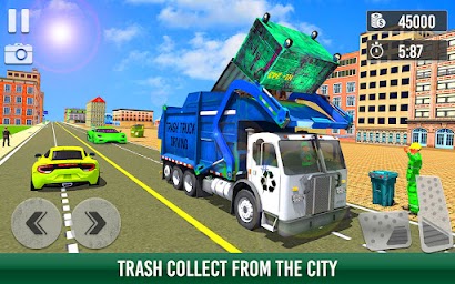 Trash Truck Driving Simulator