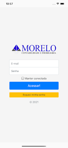 Android application Morelo Contabilidade screenshort