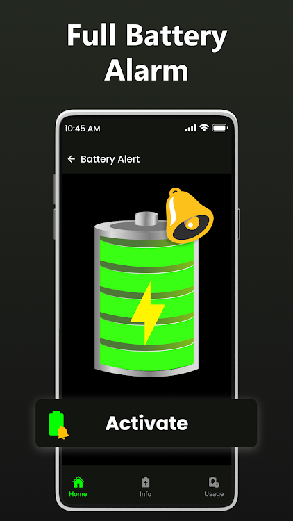 Full Battery Charge Alarm - New - (Android)