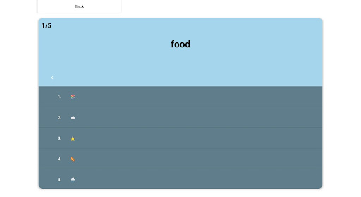 My Own Vocabulary Notebook Screen 3