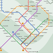 Offline Singapore Metro Map