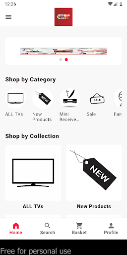 Android application Magic Screens screenshort