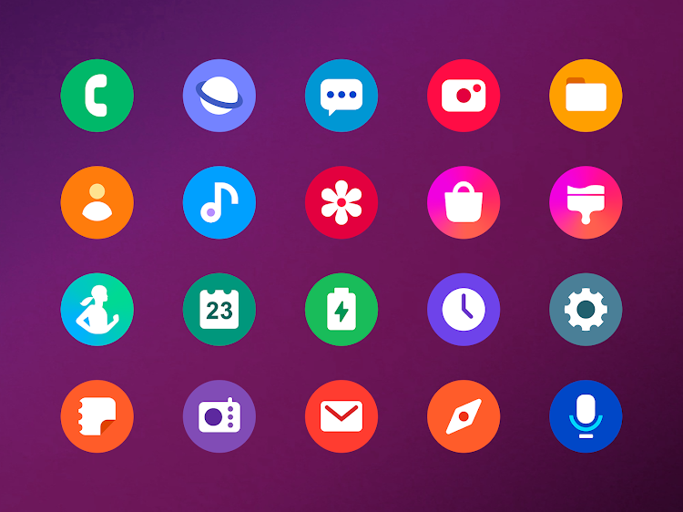 OneNeo 4 - Icon Pack (Round) - 6.7 - (Android)