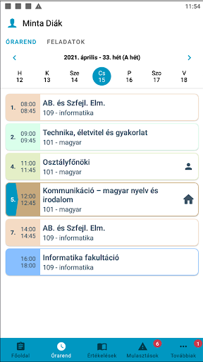 KRÉTA Tanulóknak Screen 2