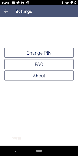 ANT ID Authenticator Screen 3