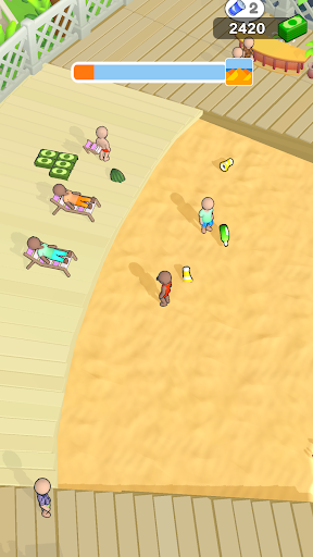 Android application Rich Beach screenshort