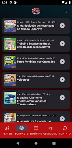 Grande FM 92,1 Screen 2