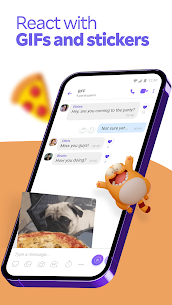 Viber Messenger MOD APK (پچ شده/بهینه شده) 5