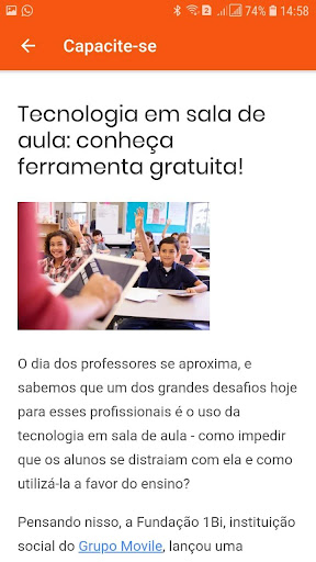 Educadores - Escolas do Bem