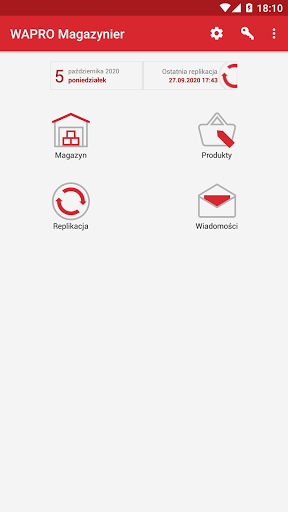 Android application WAPRO Mobile Mag - Magazynier screenshort