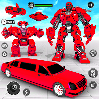 Incredible Robot Game Car Game