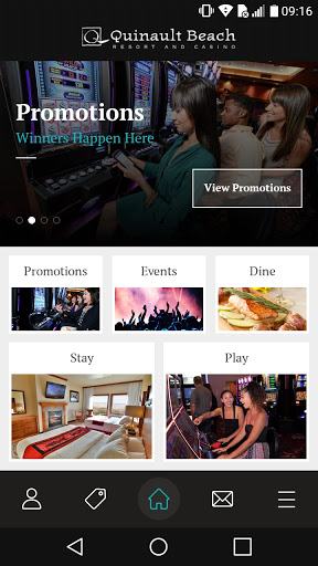 Android application Quinault Beach Resort & Casino screenshort