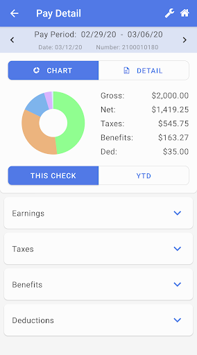 Android application ThinkWare screenshort