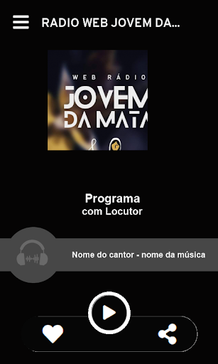 Radio Web Jovem da Mata SJN Screen 2