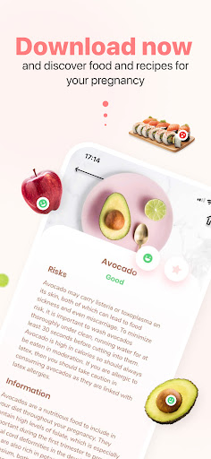 Screenshot of Pregnancy Diet: Food & Recipes