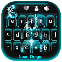 Neon Dragon Keyboard