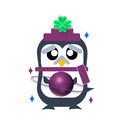 Penguin Lucky Fortune Teller logo