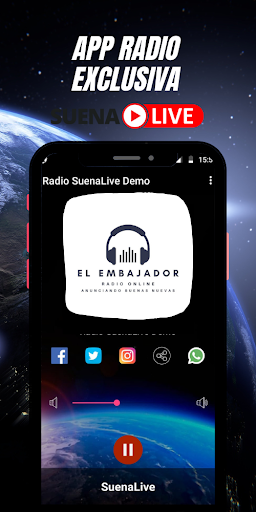 Radio el Embajador Screen 2