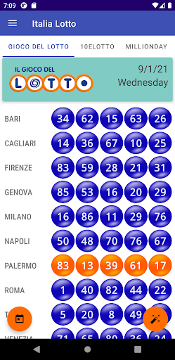 Android application Italia Lotto - Pronostico AI screenshort
