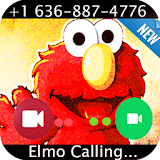 Elmo call video prank icon