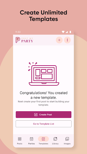 PostMyParty Screen 3