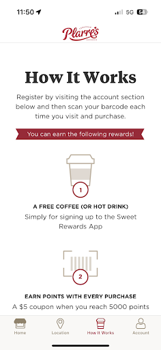 Ferguson Plarre Sweet Rewards Screen 3