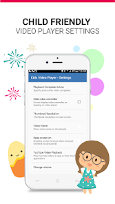 Captura de Pantalla 6 Kids Safe Video Player - Contr android